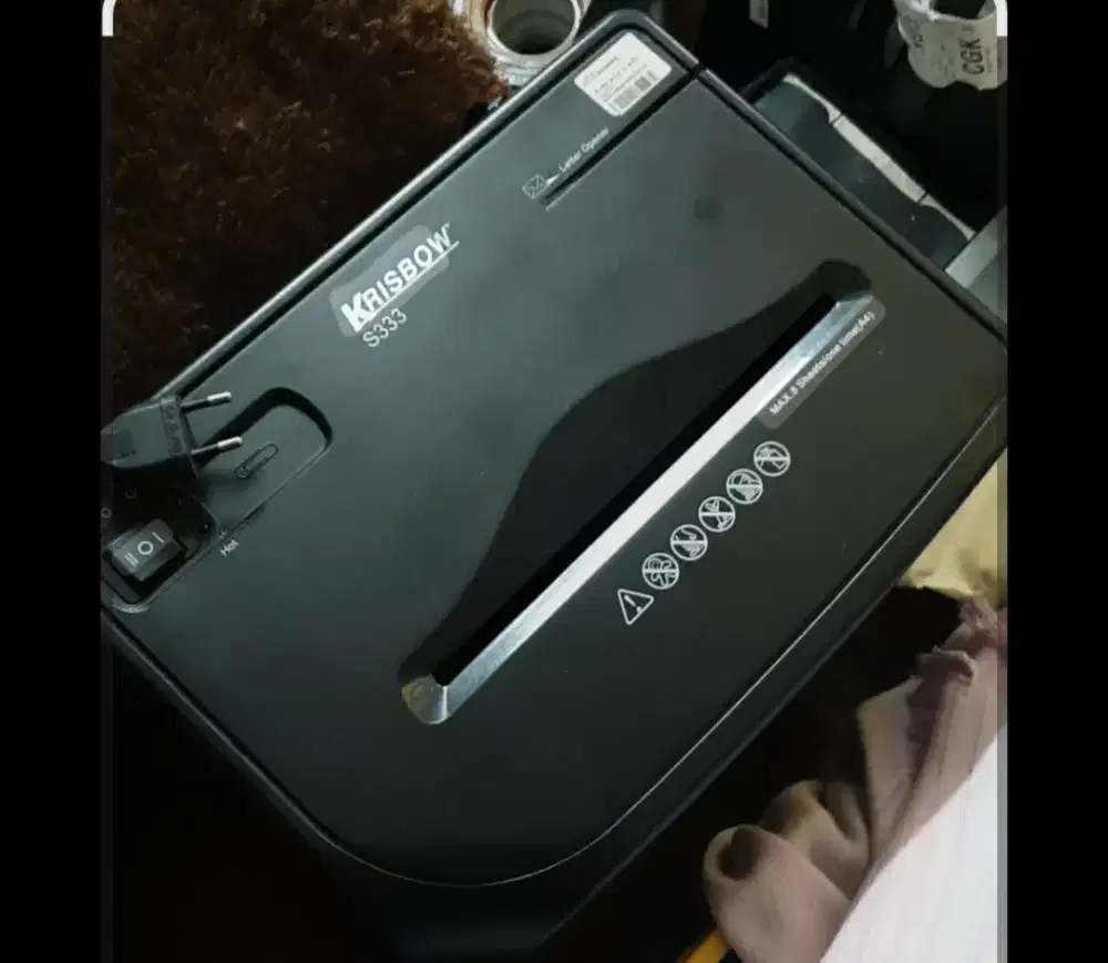 Krisbow papper shredder S333 heavy duty