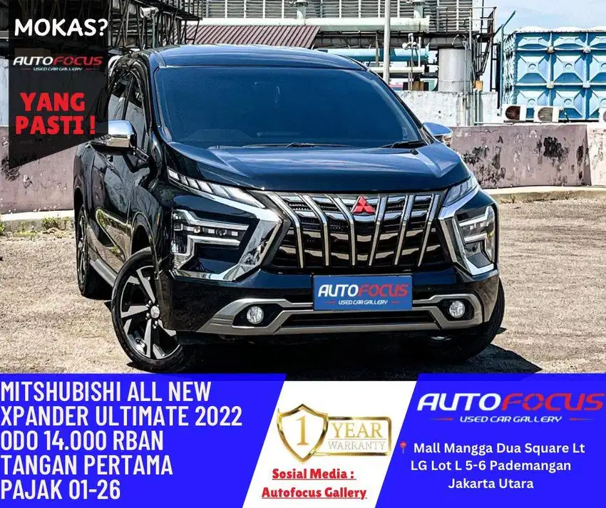 Tdp35JT Mitsubishi Xpander AT Ultimate Facelift 2022 Low Km 14rban