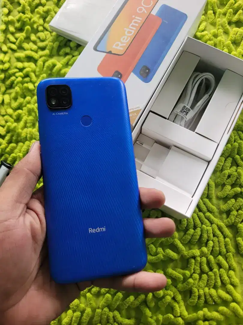 Redmi 9C mulus fulset batre awet ram 4/64