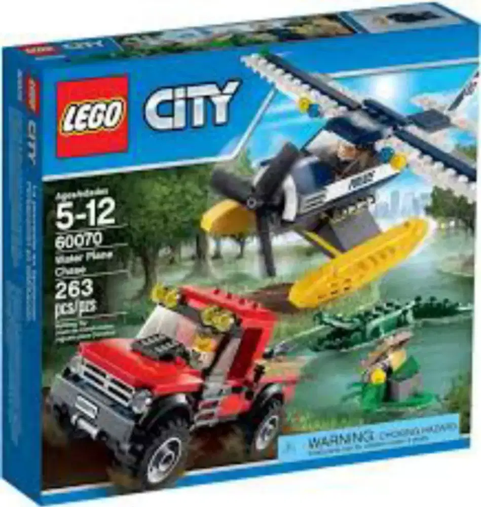 LEGO City 60070 Water Plane Chase Original