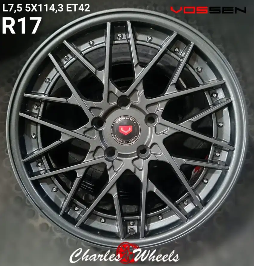 Velg vossen r17 5x114,3 livina scross expander rush terios dll