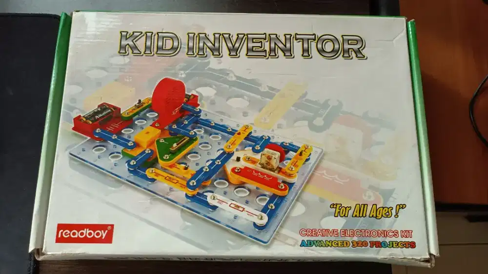 Pembelajaran Kelistrikan Kid Inventor Creative Electronics Kit