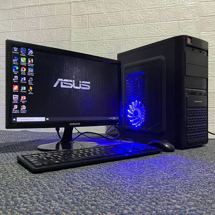 komputer set cpu core i5 ram 8gb ssd 128gb hdd 500gb siap pakai