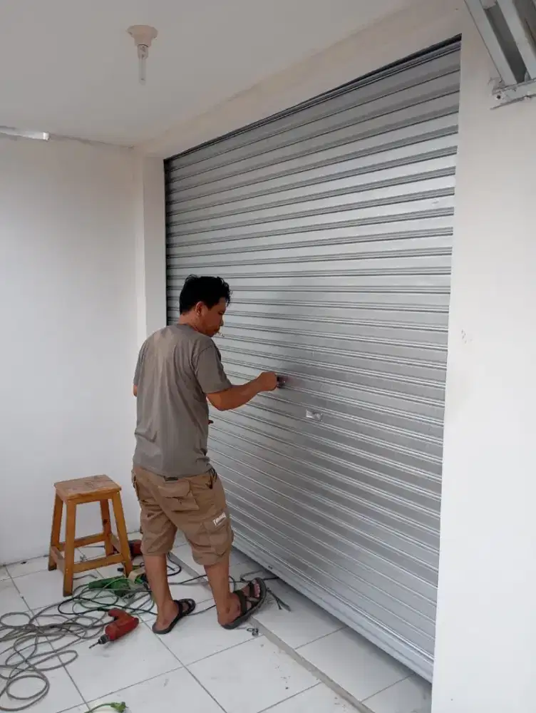 Rolling Door Folding Gate Kusen Almunium