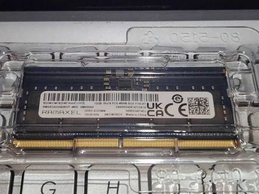 DIJUAL MEMORY RAM LOQ SODIMM 12 GB DDR5 - 4800 ORIGINAL