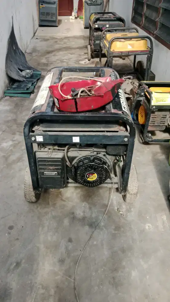 Terima genset rusak atau padam