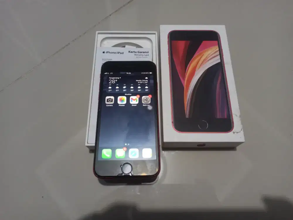 Jual Iphone SE 2020 64GB Resmi Ibox Pemakaian 2021