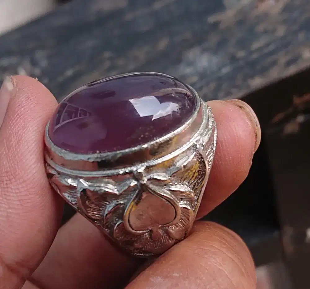Batu Cincin Lavender Sukabumi