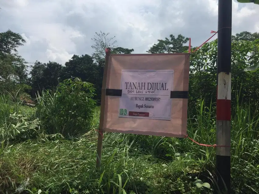 Di jual tanah status SHM
