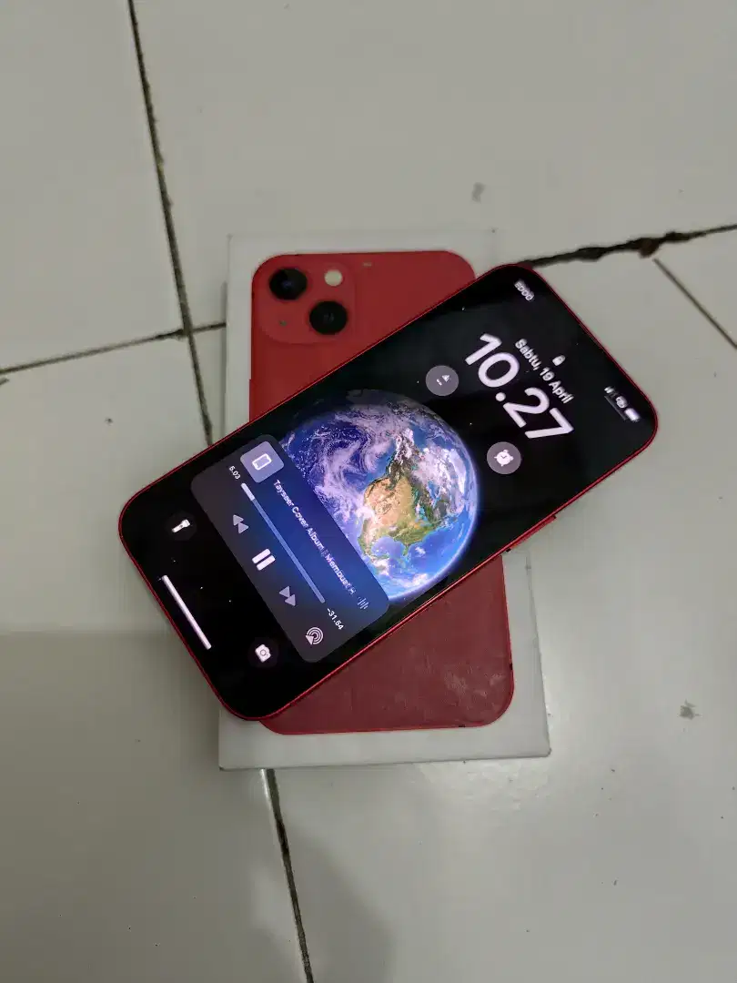 iPhone 13 red 128gb inter all operator fullset