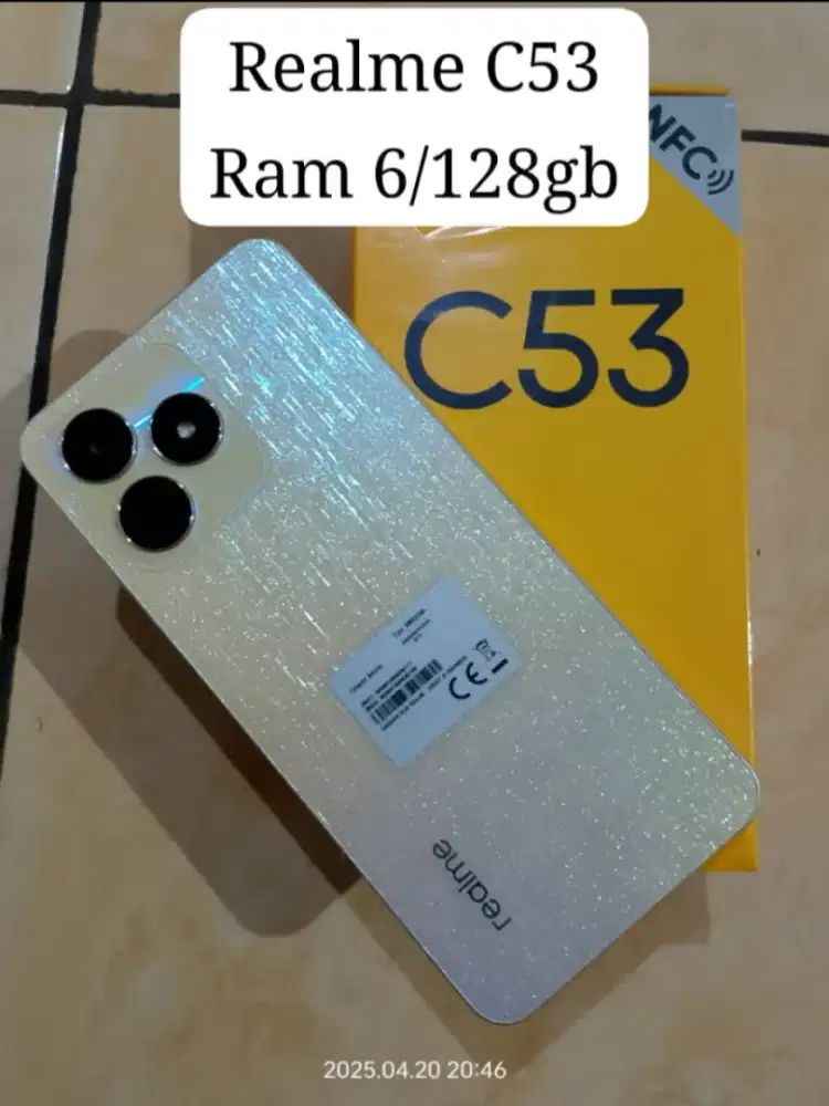 Realme C53 Ram 6/128gb Mulus Full ori