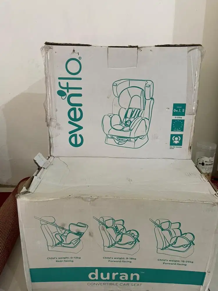 carseat merk cocollate evenflo