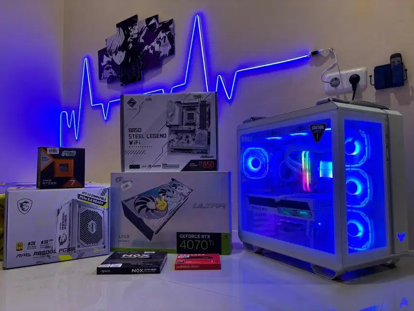 Ryzen 7 7800X3D vga rtx 4060 ti igame
