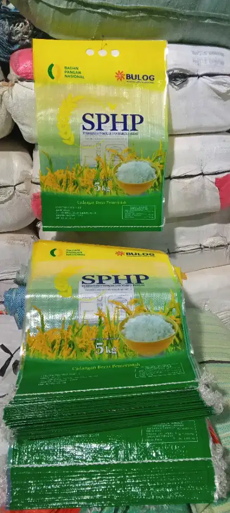 Karung laminasi untuk beras 5 kg