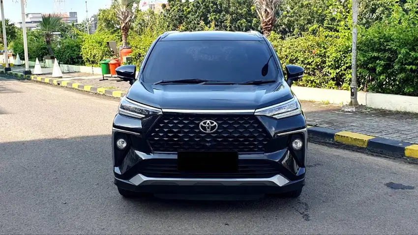 Toyota Avanza Veloz 1.5 Q CVT AT Non TSS Hitam 2022 Like New Record