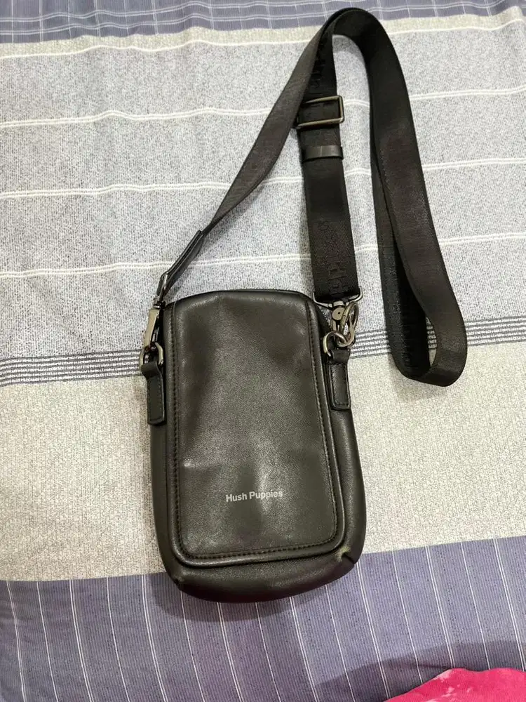 Preloved tas hush puppies original cowo