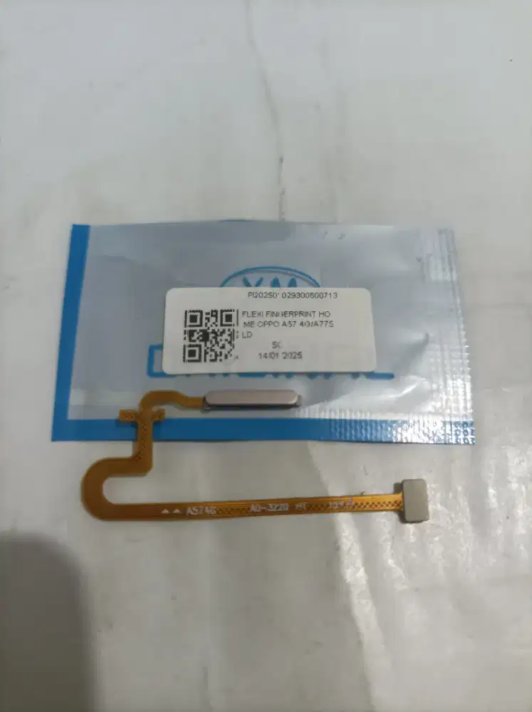 Flexible finger oppo a77s warna gold