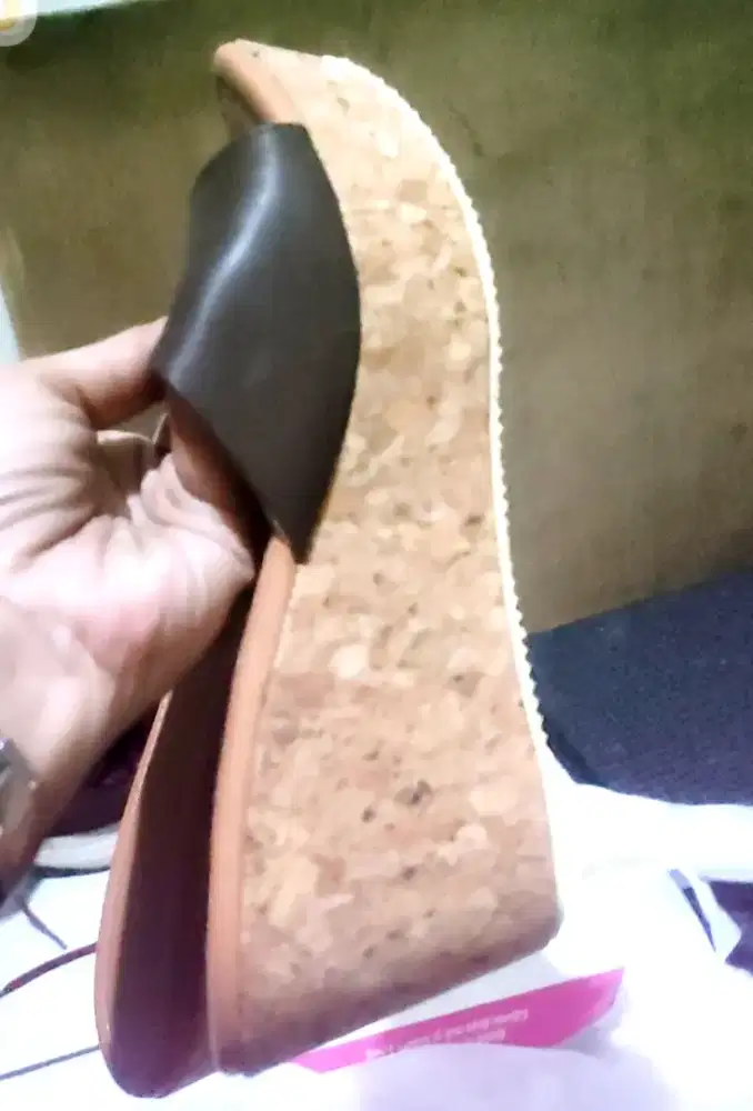 (NEW) SANDAL WEDGES WANITA