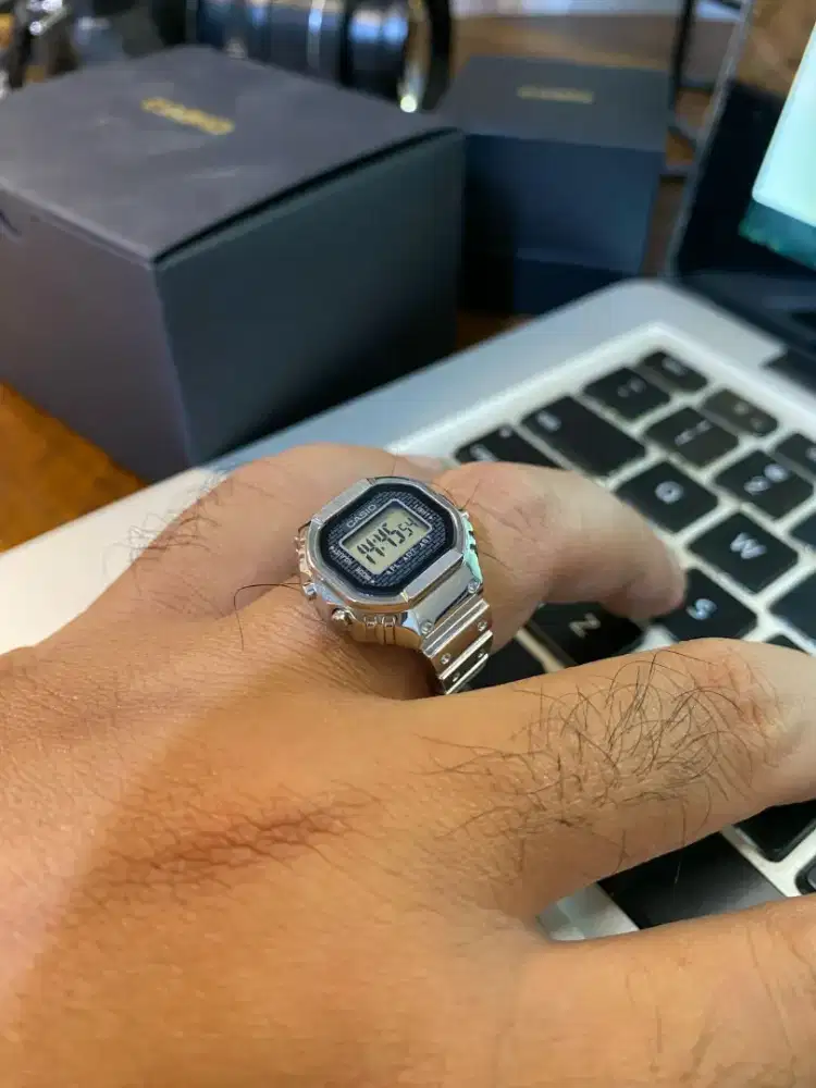 Casio Ring Watch 50th anniversary CRW-001-1DR