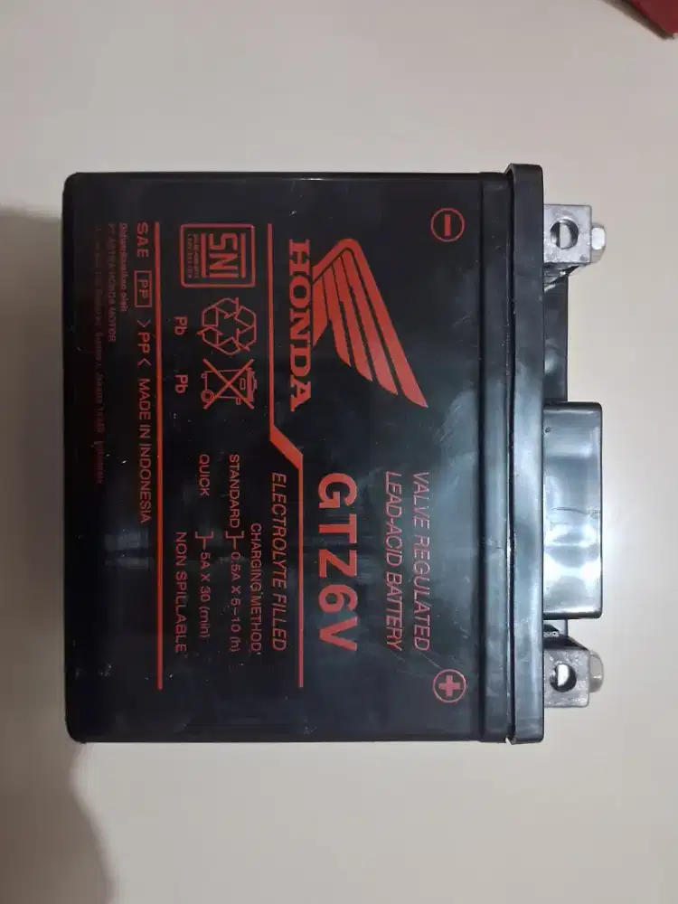 Aki Motor GTZ6V Baru