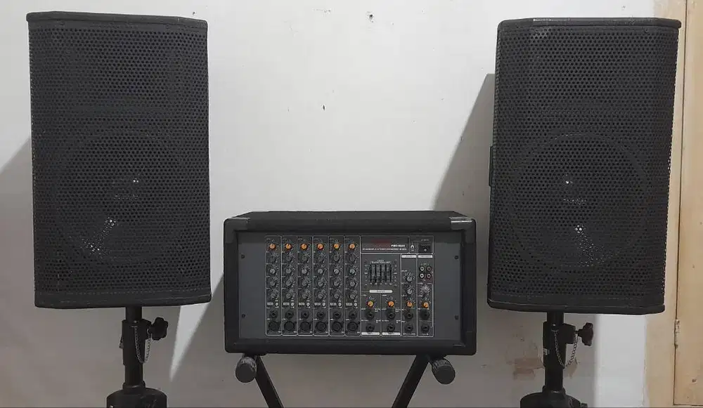Sound system indoor-outdoor lengkap