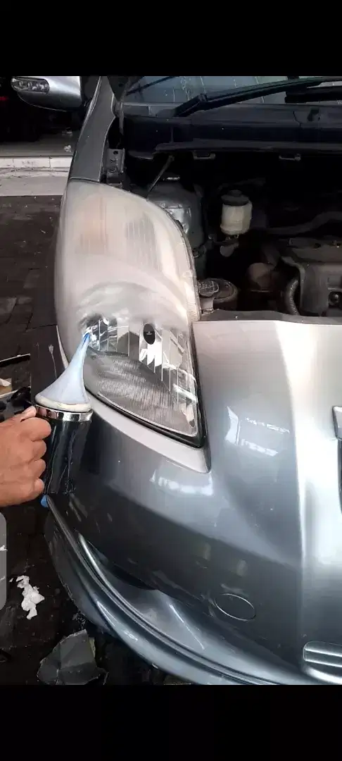 Klining headlamp nanokeramik