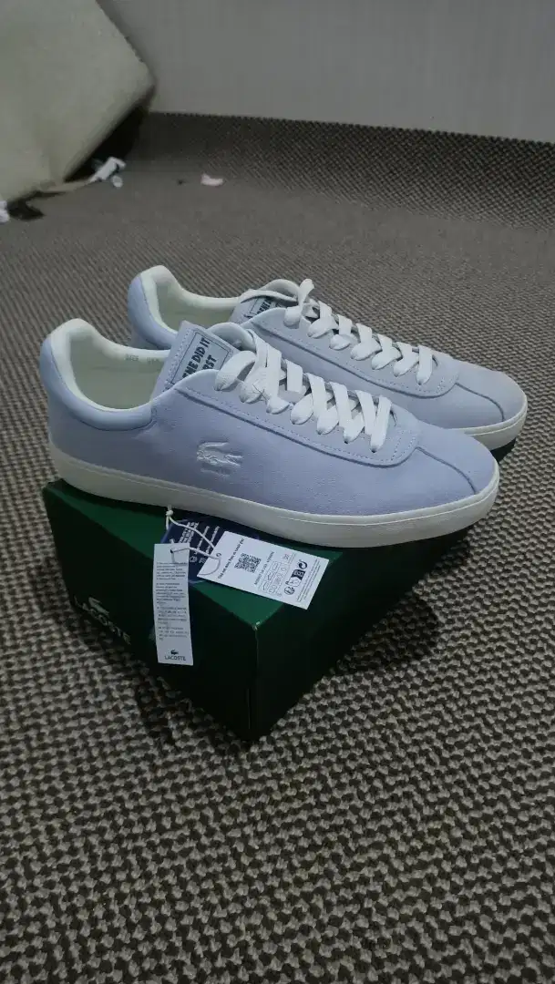 Sepatu sneaker Lacoste baseshot original