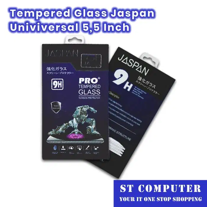 Tempered Glass Jaspan Universal 5,5 Inch