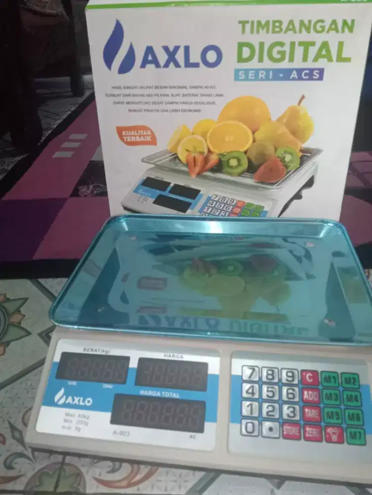 Timbangan digital 40kg 2 display