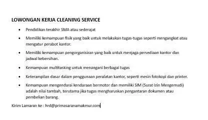 Cleaning Service