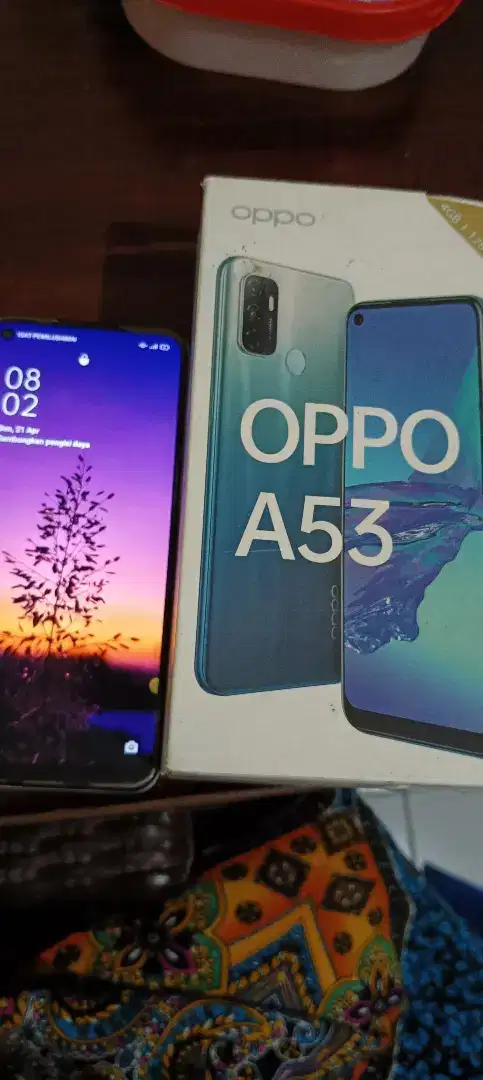 Dijual Oppo A53 Komplit full set