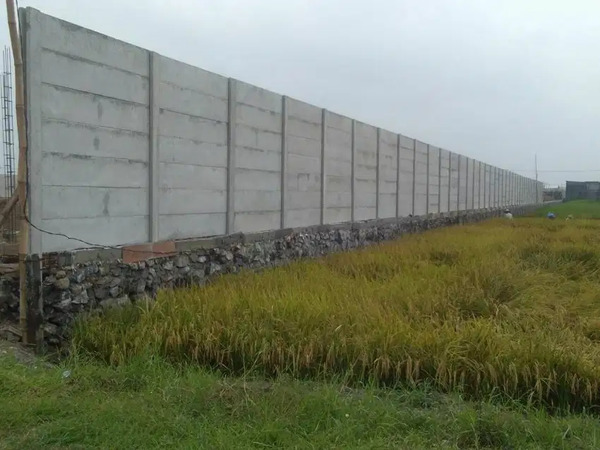 pagar beton harga ekonomis dan praktis