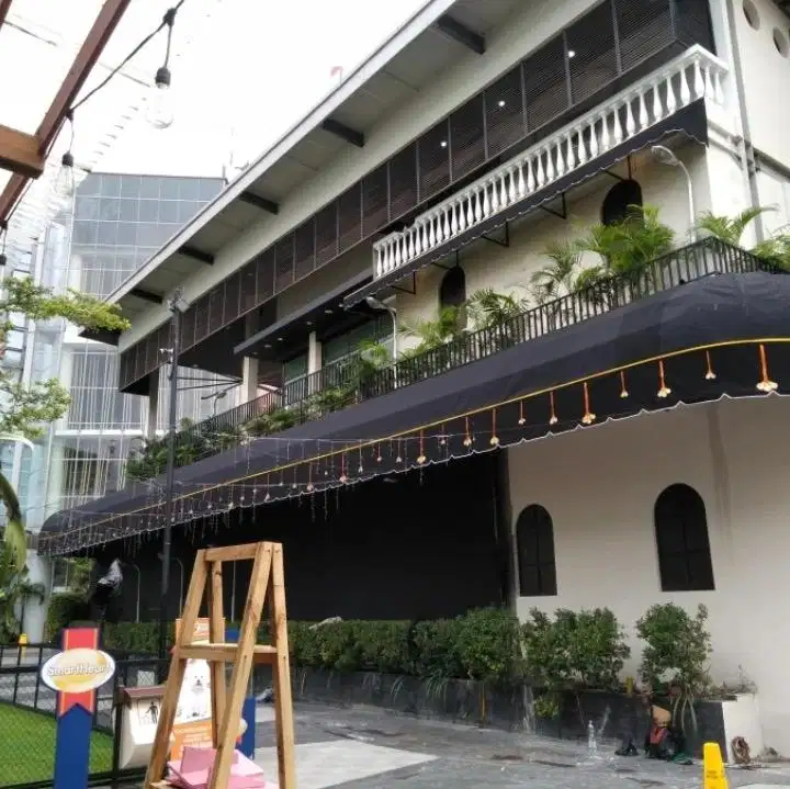Kanopi kain cafe