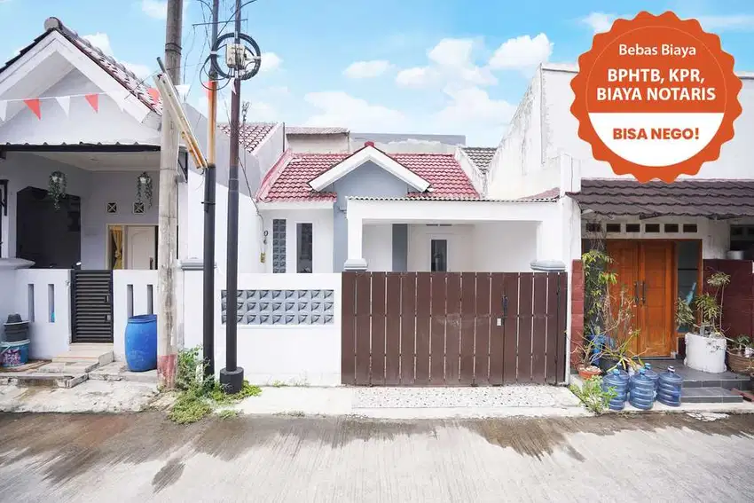 DIJUAL RUMAH MODEL SKANDINAVIA DI LIMUS PRATAMA REGENCY HARGA NEGO