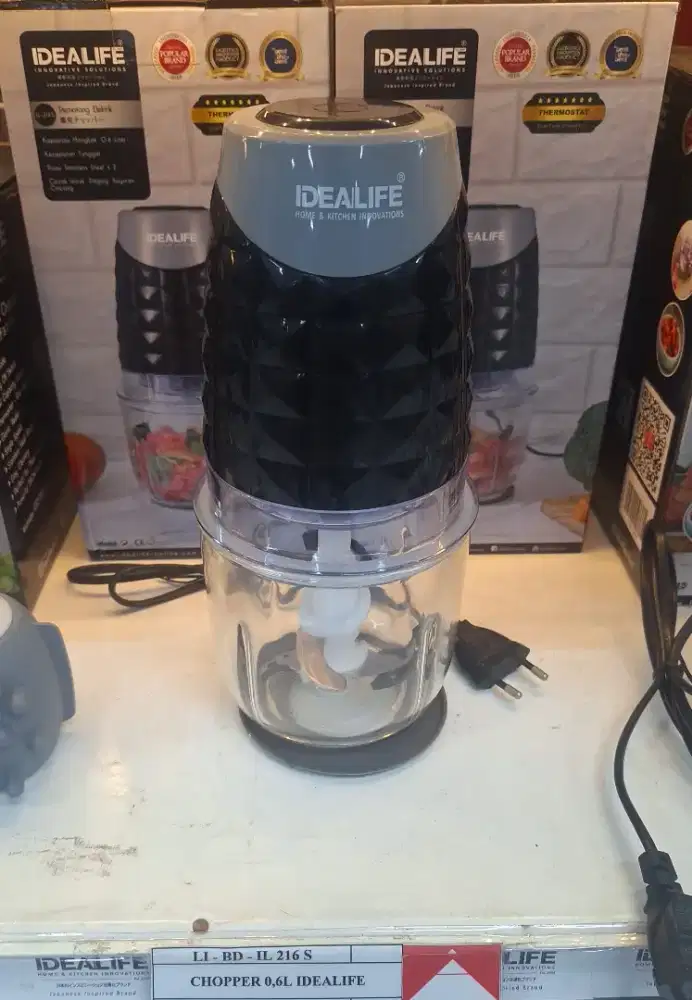 Chopper Blender Idealife IL-216S Meat Bumbu