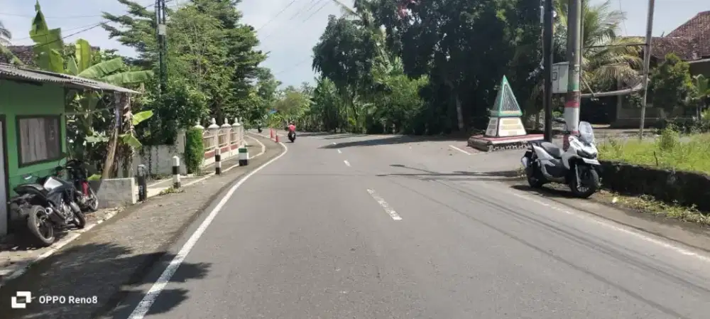 Tanah dijual belakang kampus UII terpadu jl Kaliurang km 12 Rejosari