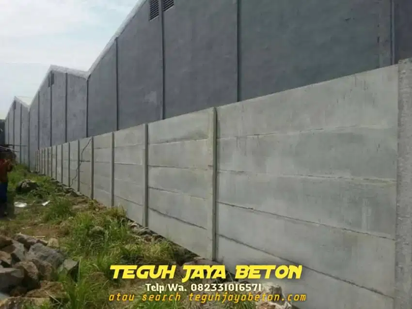 pagar panel beton murah dan tahan lama