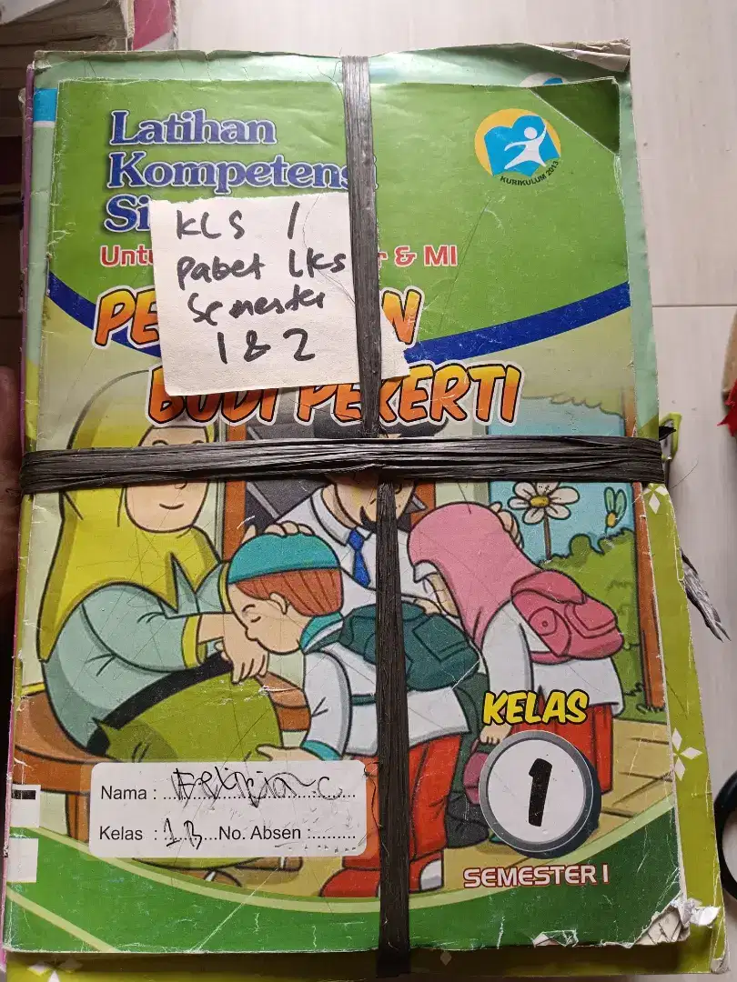 Buku pelajaran sekolah swasta kls 1,2&3