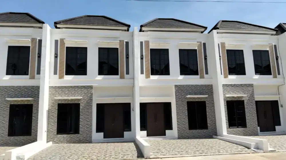 RUMAH CLUSTER 3 KAMAR TIDUR SIAP HUNI