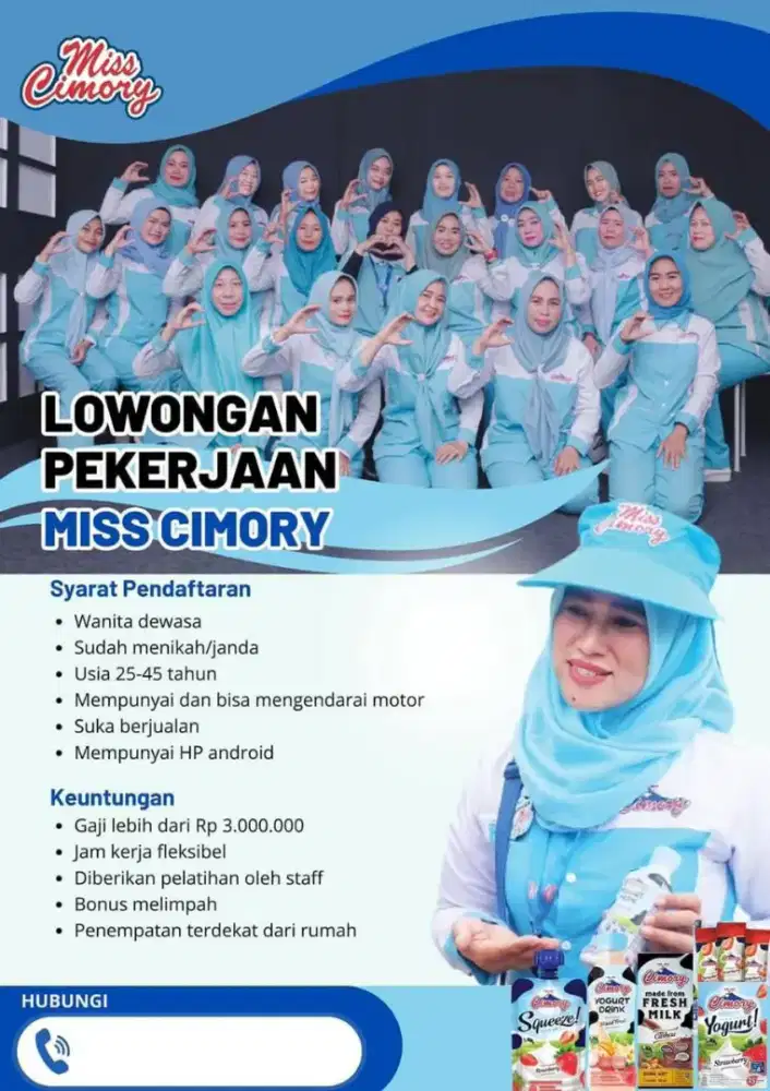 Sales Miss Cimory (PT. Cimory Group)