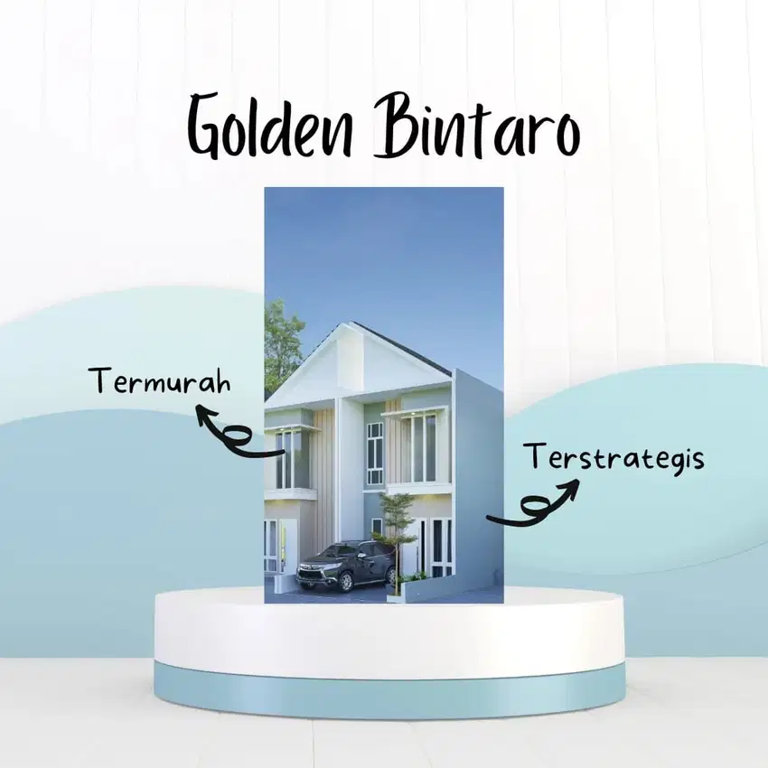 Bintaro, cluster 2lantai termurah exclusive 2unit available