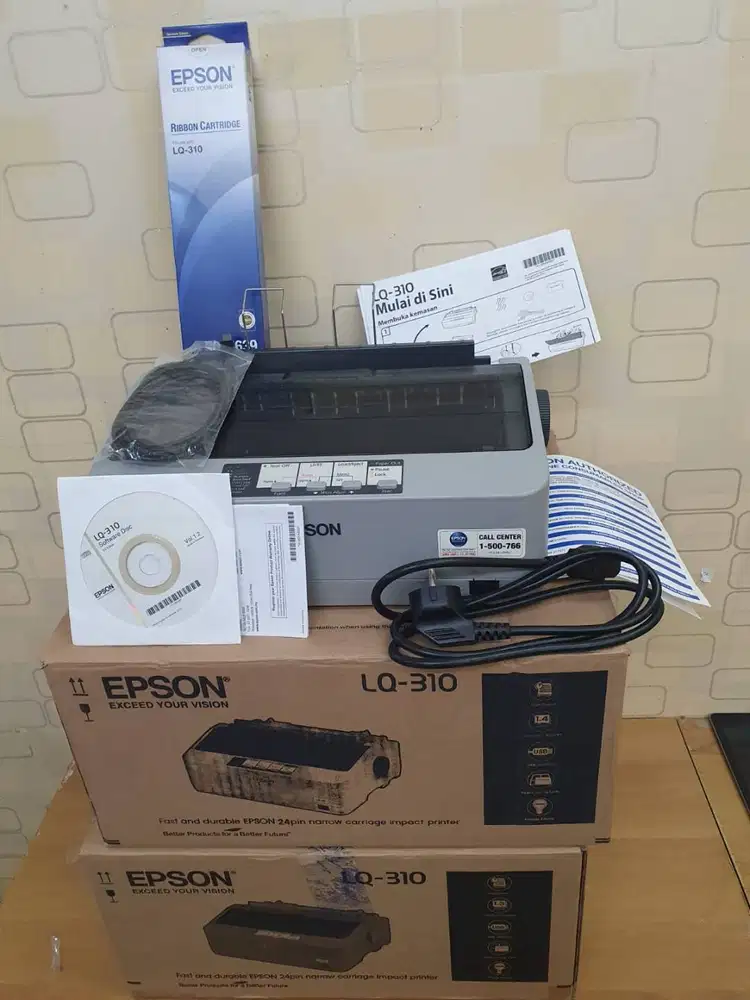 Printer dotmatrix epson LQ-310 Fullset Dus Bergaransi D