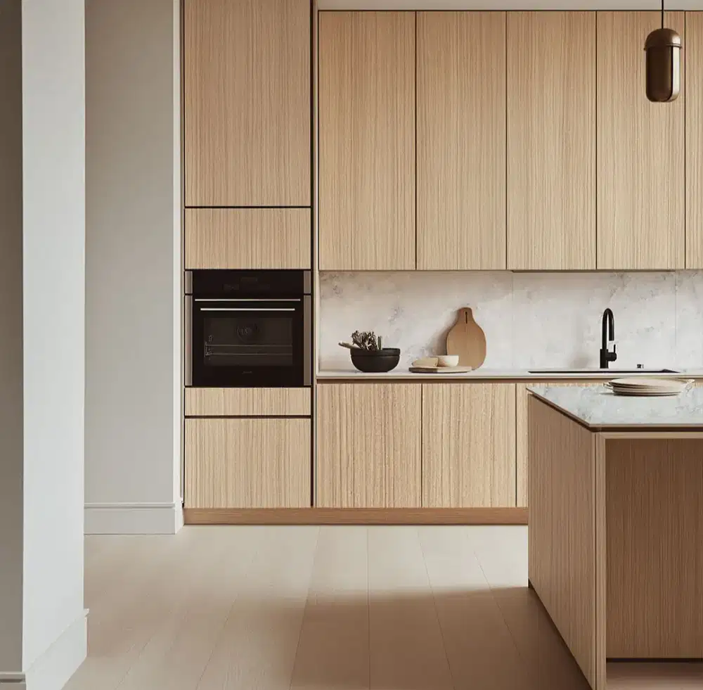 Kitchen set minimalis tempahan