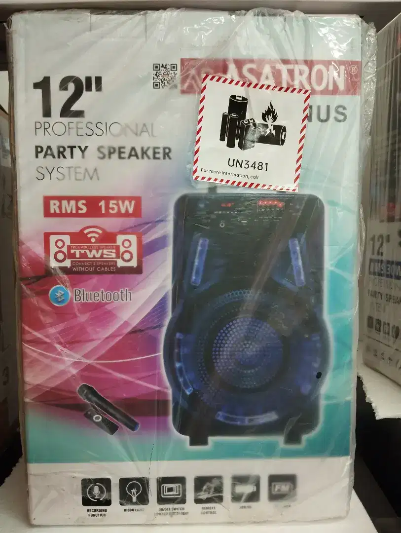 Speaker portable wireless bluetooth asatron Venus 12