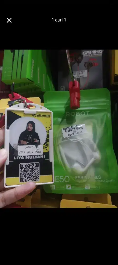HEADSET ROBOT RE50 | ATLANTIS DAHSYAT