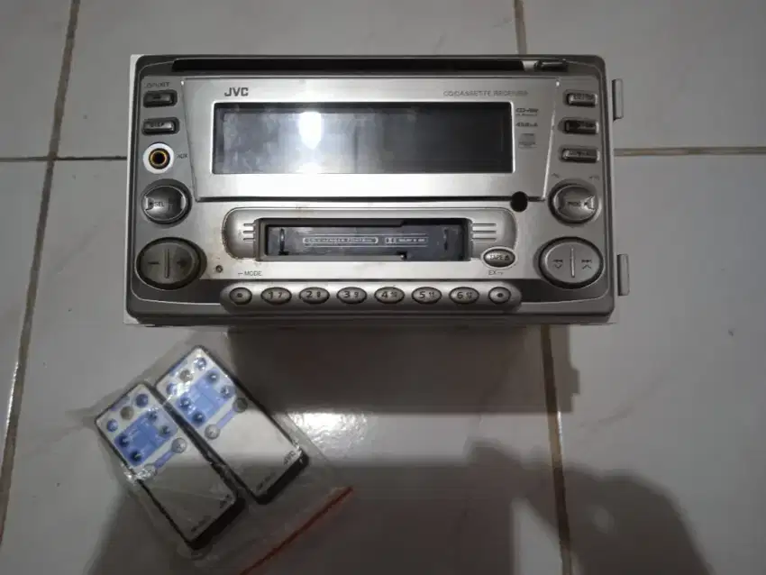 Head unit JVC ori bawaan jazz 2006