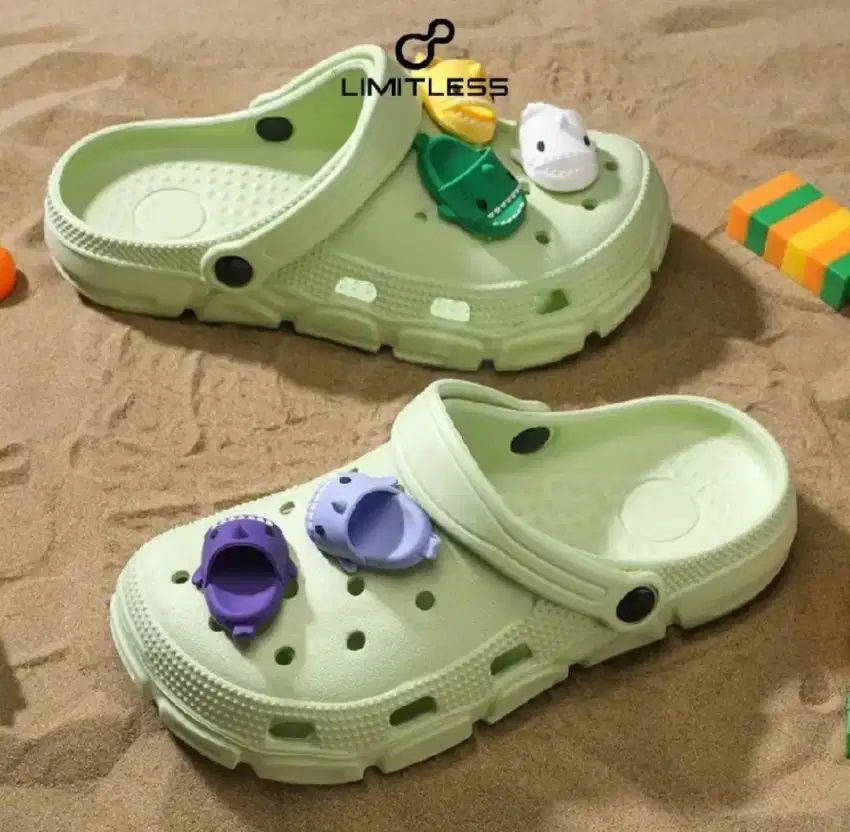 Aksesoris sandal model crocs universal