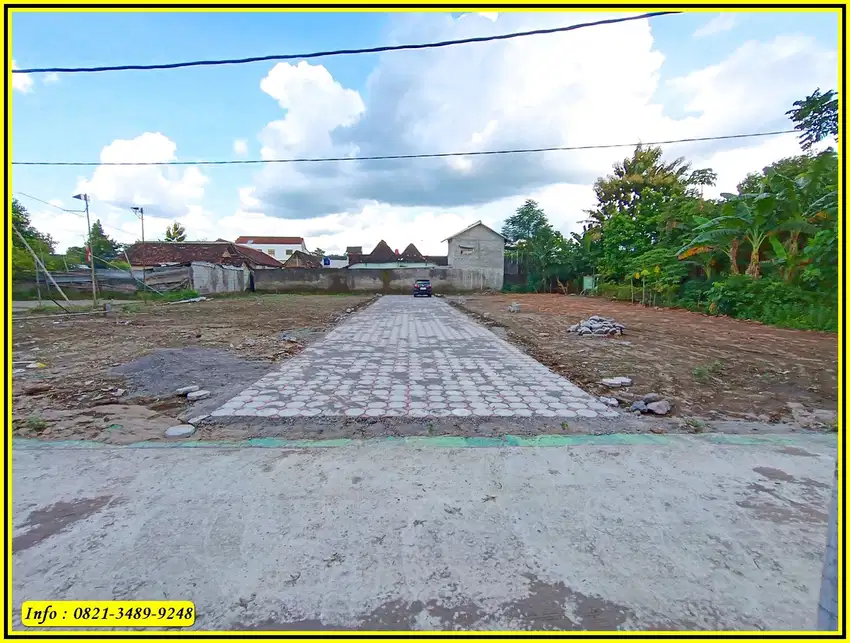 Dekat Pabrik Sampoerna Berbah, Tanah Cluster SHM Sleman