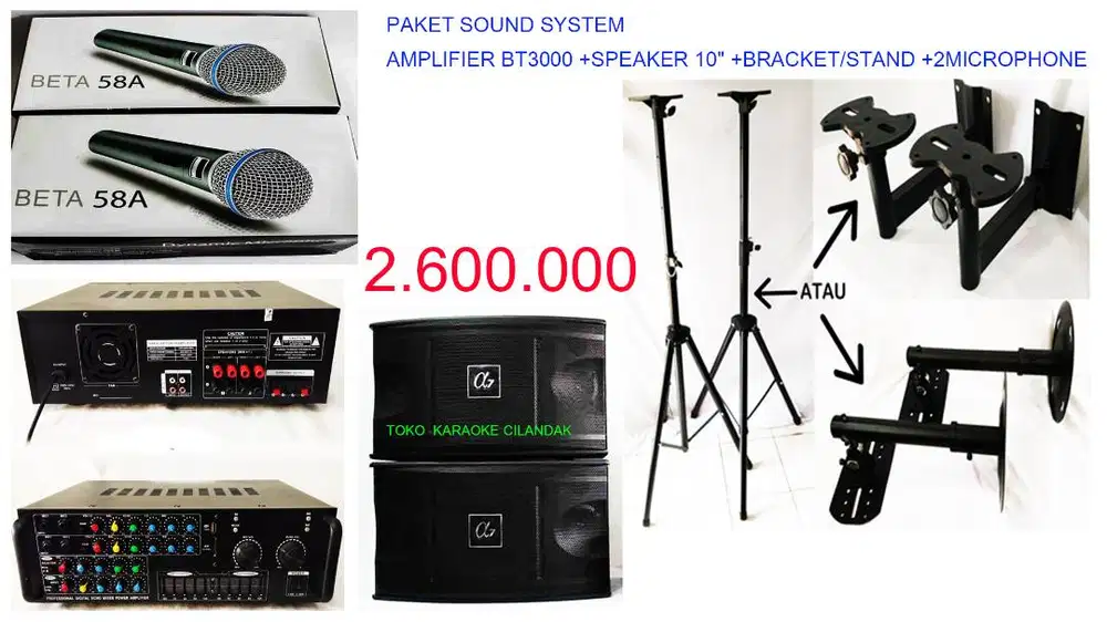 paket sound system karaoke