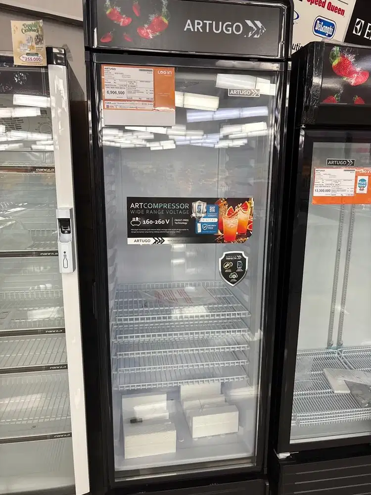 Showcase Artugo kapasitas 400L bisa cicilan tanpa Dp